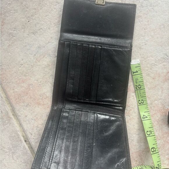 Gucci logo wallet coin purse money accessory check book id credit card holder - Picture 4 of 9